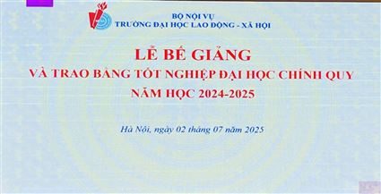 Lễ Bế giảng và trao bằng tốt nghiệp hệ đại học chính quy năm học 2024–2025
